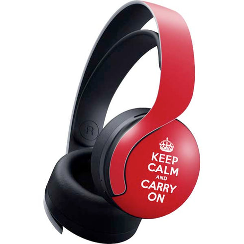 Keep Calm and Carry On PlayStation PS5 Skins